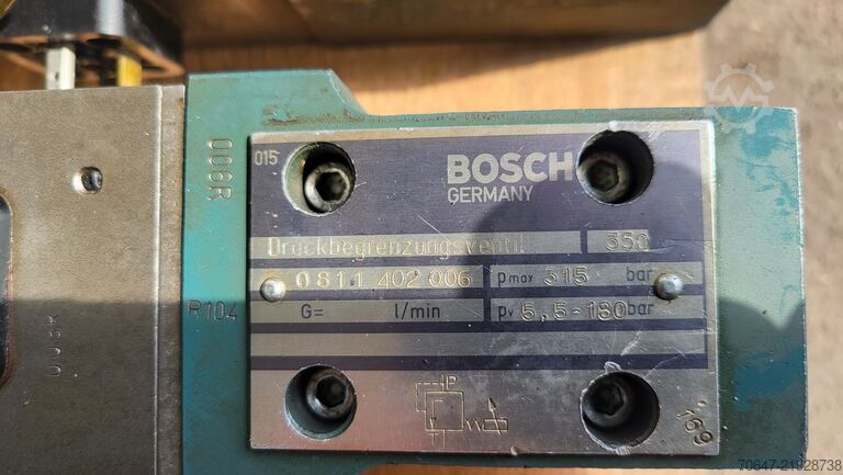 Αναλογικές βαλβίδες - 3 τεμάχια Bosch 0811300053, 0811402012, 0811402006