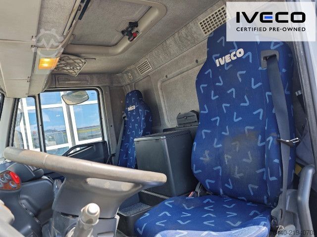 Autocarro ribaltabile IVECO TRAKKER mit EFFER Kran 470/5S !!!Motor neu!!!