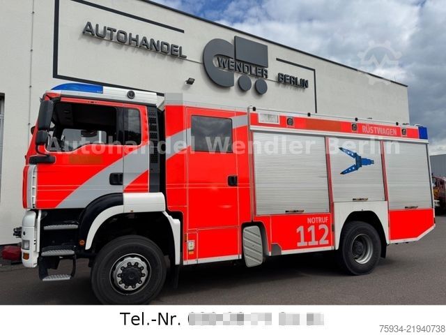 Jiný MAN TGA 18.350 BL RW 3 4x4 Winde 8t Generator 20 KVA