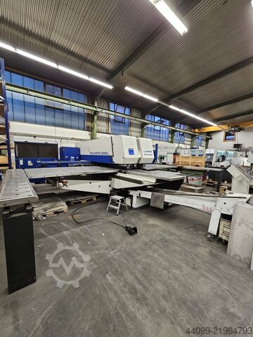 Kombinovaný děrovací a laserový stroj TRUMPF Trumatic 600 L