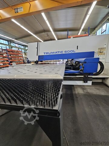 Kombinovaný děrovací a laserový stroj TRUMPF Trumatic 600 L