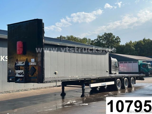 Açık yarı römork KRONE SD Mega Plateu Strohauflieger Jumbo BPW Scheibe