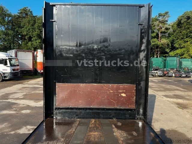 Semirremolque abierto KRONE SD Mega Plateu Strohauflieger Jumbo BPW Scheibe