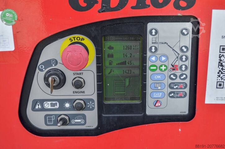 Αρθρωτή τηλεσκοπική πλατφόρμα εργασίας Manitou ManGo 12