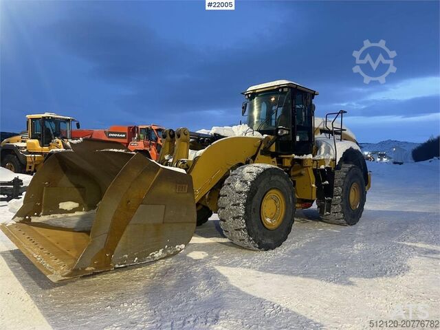 ładowarka CAT 980M wheel loader w/ bucket. WATCH VIDEO.