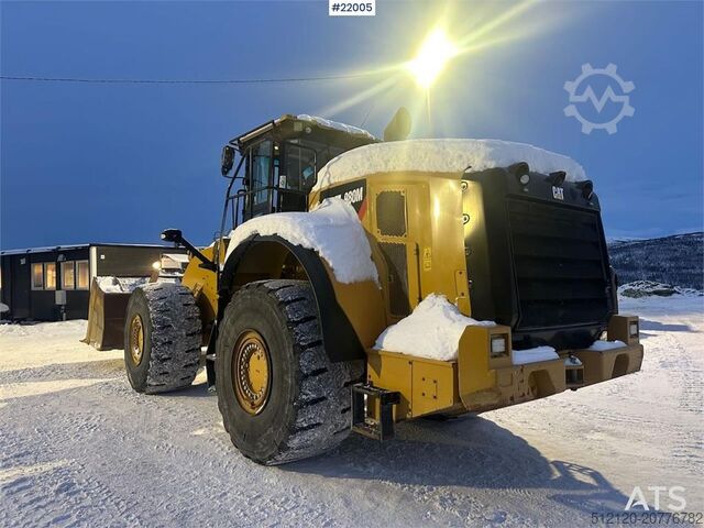ładowarka CAT 980M wheel loader w/ bucket. WATCH VIDEO.