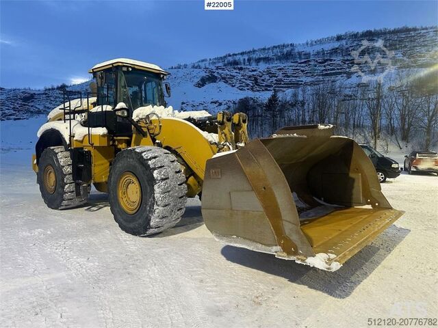 ładowarka CAT 980M wheel loader w/ bucket. WATCH VIDEO.