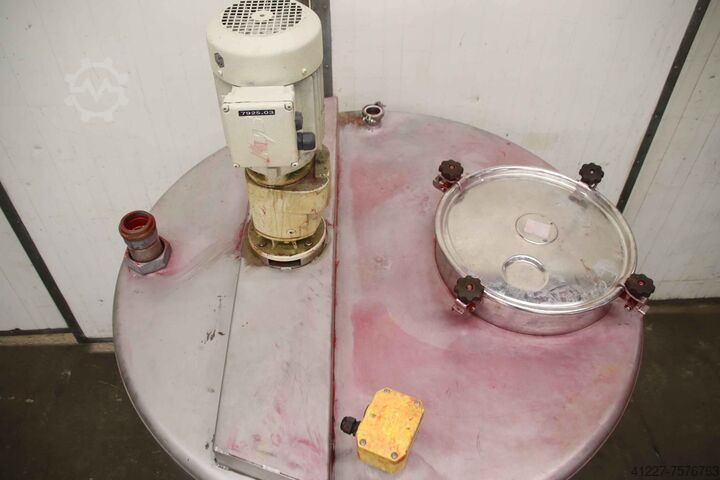 Rührtank Edelstahl 1000 Ltr