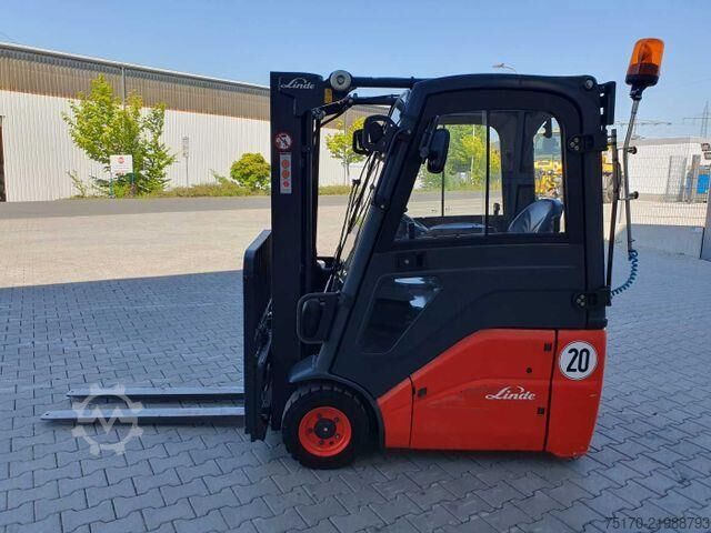 Wózek widłowy Linde E14 - 01 / Triplex: 4.10m! / SS / nur 1.003h!