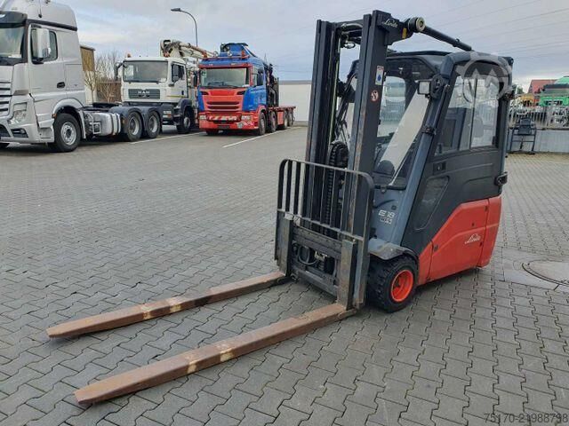 Wózek widłowy Linde E18 - 01 / Triplex: 4.50m! / SS / nur 5.672h!