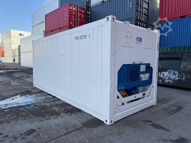 Gekoelde container Other 20' Licht, Flachfußboden, PVC, Trennwand
