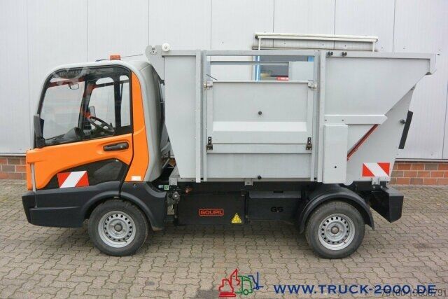 Vuilniswagen Goupil Elektro / Benzin Hybrid Müll-Gehweg Reinigung