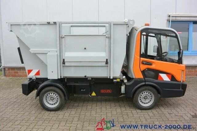 Vuilniswagen Goupil Elektro / Benzin Hybrid Müll-Gehweg Reinigung