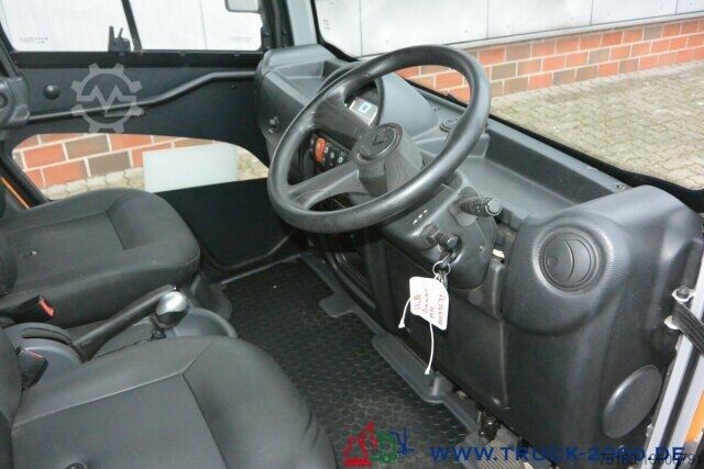 Vuilniswagen Goupil Elektro / Benzin Hybrid Müll-Gehweg Reinigung