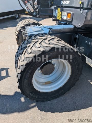 Kolový bagr YANMAR B 75 W / POWERTILT / 3 Löffel / D-Masch