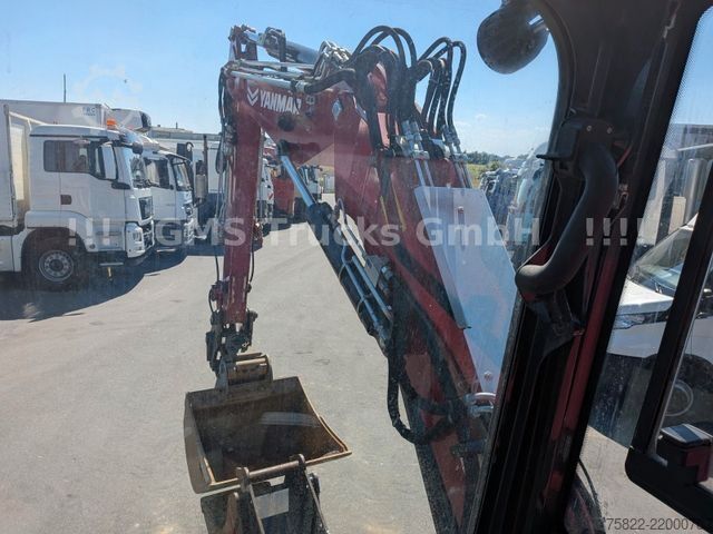 Kolový bagr YANMAR B 75 W / POWERTILT / 3 Löffel / D-Masch