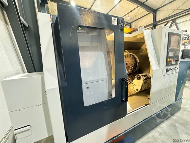 CNC torna - eğimli yatak makinesi SPINNER TC600 65MC