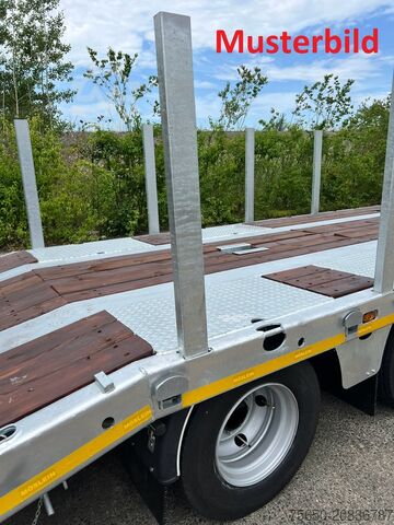 Tieflader Anhänger Möslein T 3-9,20 F  3 Achs Tieflader mit gerader Ladefläche 9 m, Neufahrzeug