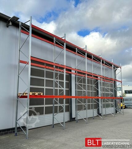 Tungt reol ca. 14 lfm. Palettenregale H: 650cm Fachlast: 3000 kg , 60 Palettenplätze