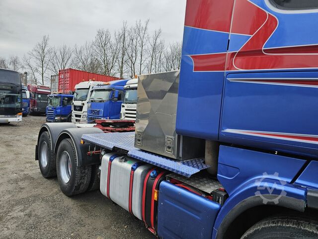Tractora standard SCANIA R620LB6X4HHA V8 Manuell PTO Blatt/Luft