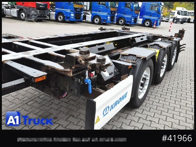 Naczepa z wymienną zabudową KRONE eLTU6,  Schlitten, Front und Heckausschub, Lift, ALU