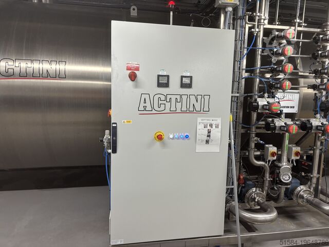 Station de traitement des effluents Actini Effluent treatment plant