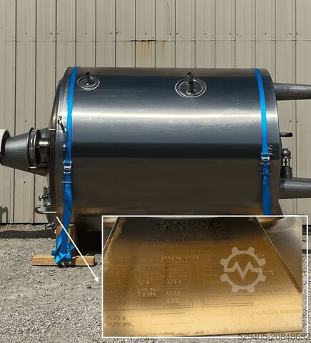 Goavec – 5000 L process tank Goavec SA -