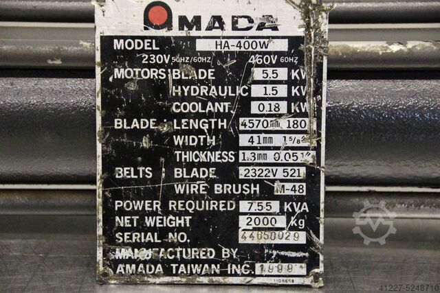 Hydraulische cilinder AMADA PROMECAM Hub 585 mm