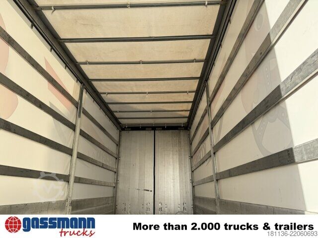 Open aanhangwagen met zeil Obermaier OS2-L105 L/B, durchladbar, Edscha, Ex-Fahrschule!