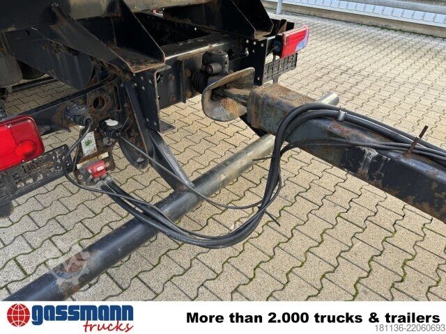 Open aanhangwagen met zeil Obermaier OS2-L105 L/B, durchladbar, Edscha, Ex-Fahrschule!