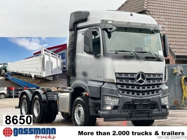 Kiepwagen Mercedes-Benz Arocs 2653 K 6x4, Retarder, Navi,