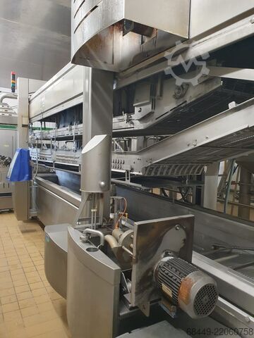 Vleesverwerkingsmachine GEA-CFS SuperFry – Braadlijn, Type SPF 5000/650