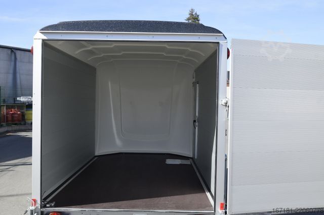 Przyczepa skrzyniowa HUMBAUR HKPA 153217 Heckklappe dreh-schwenkbar