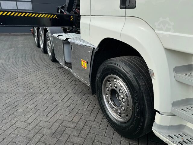 Système de bras à crochet DAF CF 85.480 8x2 Haakarm + HIAB 232 E-5 Hipro