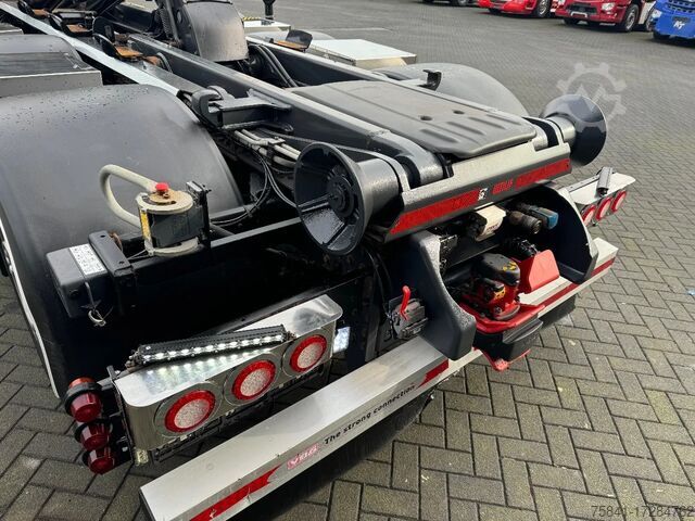 Système de bras à crochet DAF CF 85.480 8x2 Haakarm + HIAB 232 E-5 Hipro