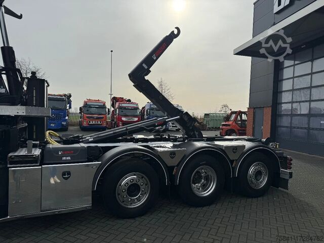 Système de bras à crochet DAF CF 85.480 8x2 Haakarm + HIAB 232 E-5 Hipro