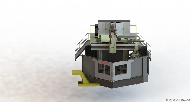 REM SCR 27 1SF | CNC vertikalni strug-freza centar | Ø2700mm | 100kW Fanuc | NOVO 2026 REM SCR 27 1SF
