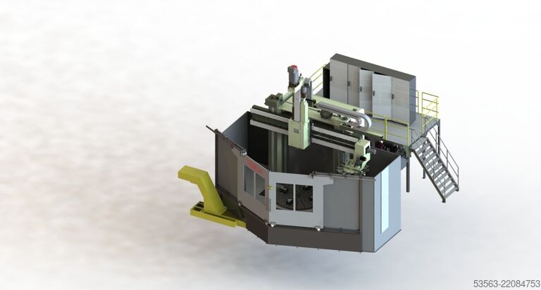 REM SCR 27 1SF | CNC vertikalni strug-freza centar | Ø2700mm | 100kW Fanuc | NOVO 2026 REM SCR 27 1SF