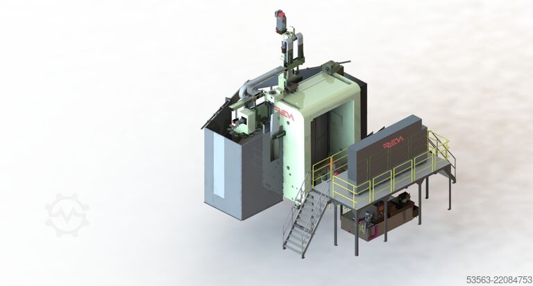 REM SCR 27 1SF | CNC vertikalni strug-freza centar | Ø2700mm | 100kW Fanuc | NOVO 2026 REM SCR 27 1SF