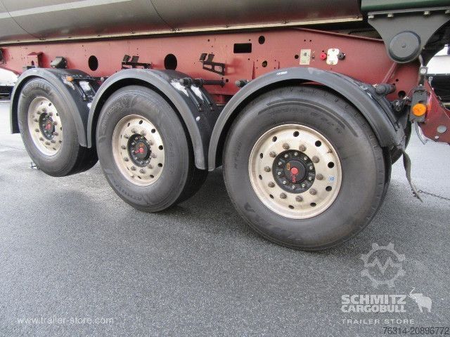 Semirremolque volquete Meiller Kipper Stahlrundmulde Thermomulde