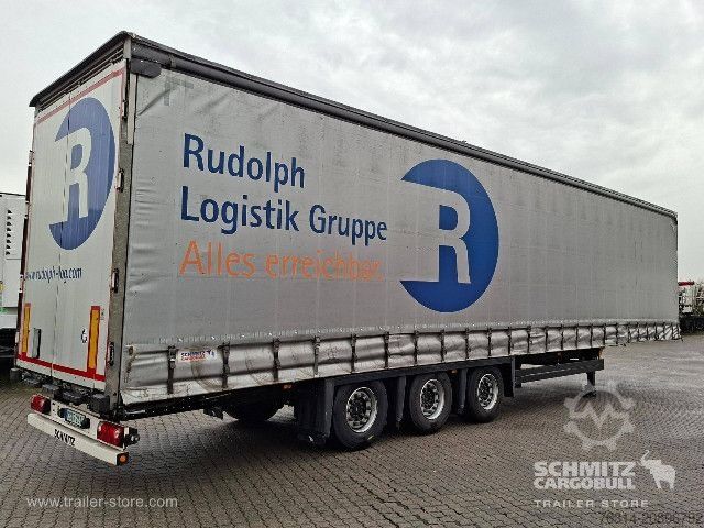 Semirremolque abierto con toldo Schmitz Cargobull Curtainsider Mega Getränke