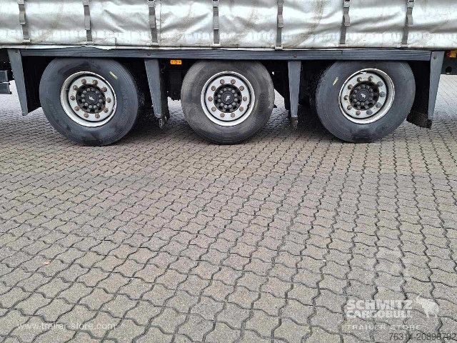 Semirremolque abierto con toldo Schmitz Cargobull Curtainsider Mega Getränke