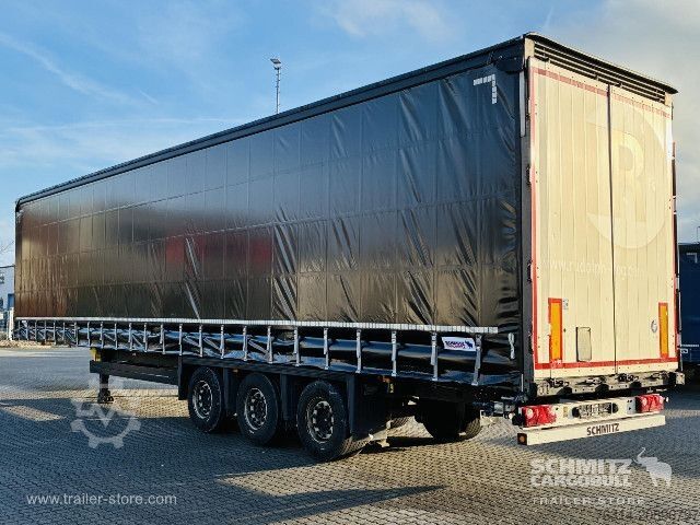 Semirremolque abierto con toldo Schmitz Cargobull Curtainsider Mega Getränke