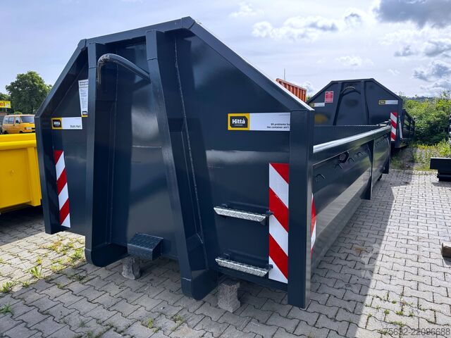 6 m-es billenőkonténer/ kombinált ajtó/ azonnal elérhető Hitta 11m3 Bauschuttcontainer