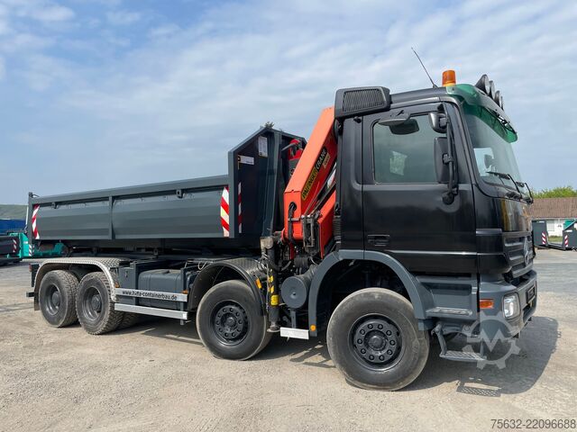 6 m-es billenőkonténer/ kombinált ajtó/ azonnal elérhető Hitta 11m3 Bauschuttcontainer