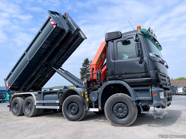 6 m-es billenőkonténer/ kombinált ajtó/ azonnal elérhető Hitta 11m3 Bauschuttcontainer