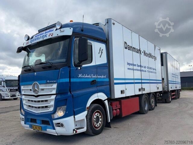Μεταφορά σε ψύξη/κατάψυξη Mercedes-Benz Actros 2553 6x2 - Thermoking frigo - Loadlift +...