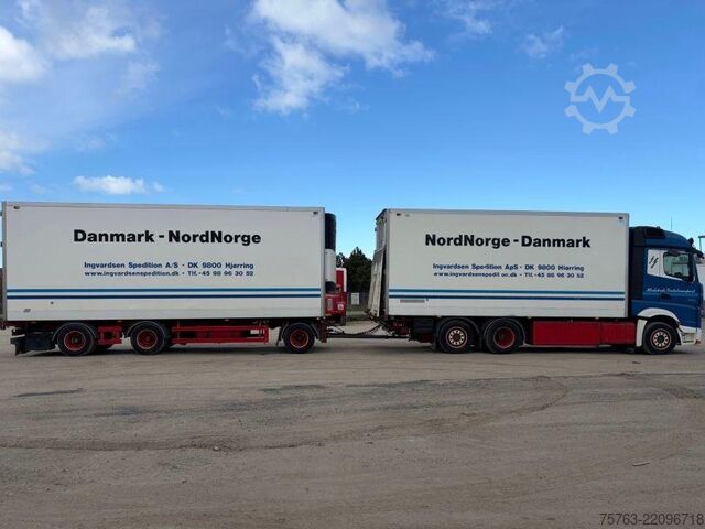 Μεταφορά σε ψύξη/κατάψυξη Mercedes-Benz Actros 2553 6x2 - Thermoking frigo - Loadlift +...