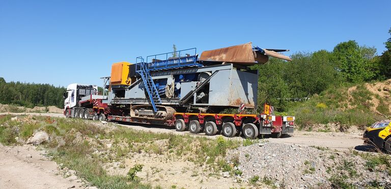 Planta móvil de trituración y cribado Vidts machinery 