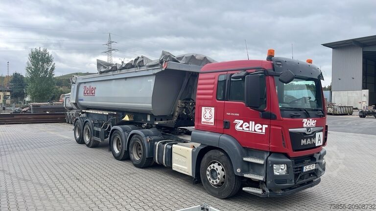 Avfallsbil MAN TGS 33.500 with Schmitz Cargobull SGF S2 (NEW ENGINE)